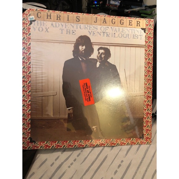 Other - Sealed CHRIS JAGGER Adventures Of Valentine Vox LP Asylum Sealed